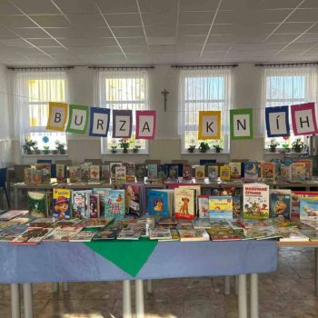 Burza kníh na 1. stupni