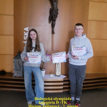 Prebehlo školské kolo biologickej olympiády